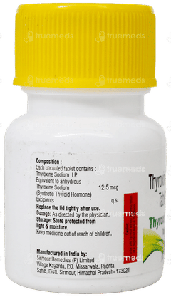 Thyroxinol 12.5 Tablet 120